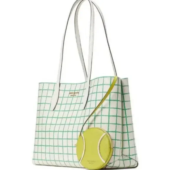 **BUNDLE** Kate Spade Tennis (Large Tote  & Wristlet, Zip-around Wallet) - Picture 2 of 16